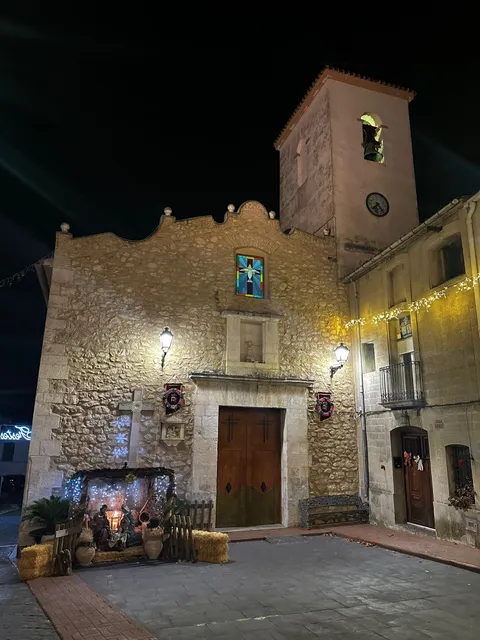 Iglesia de fageca en navidad copy